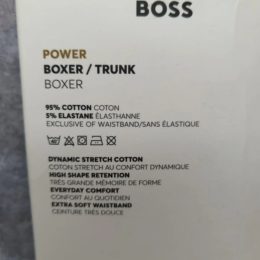 Hugo Boss Hugo Trunk 3P Power 3 Pack 2XL Boxerbriefs Boxershort Cotton Stretch